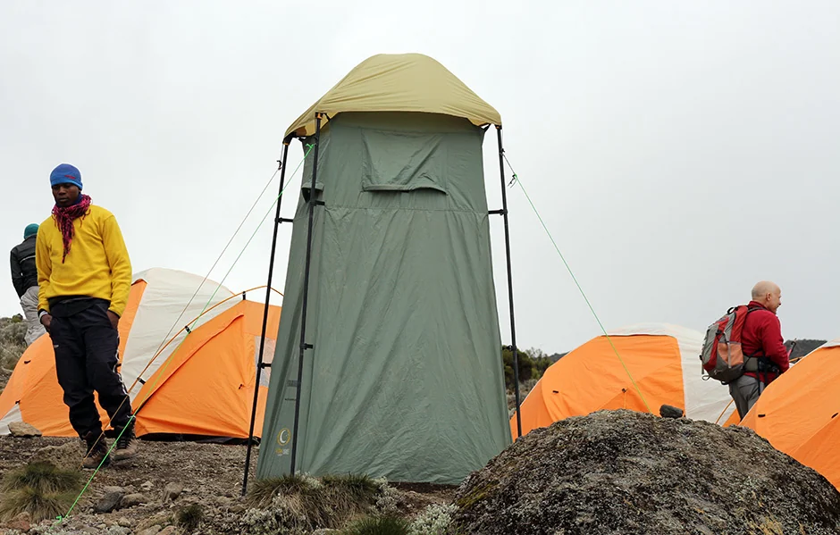 Camp at Rongai route on Mount Kilimanjaro