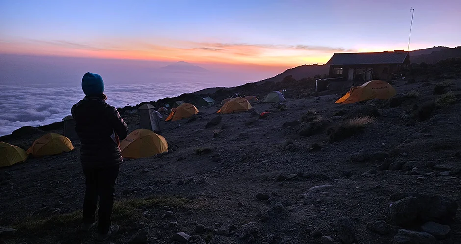 Karanga camp after Barranco Wall climb