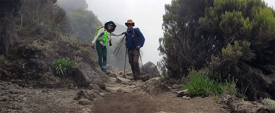 Way from Machame Hut to Shira Cave, why choose Masatu Tours