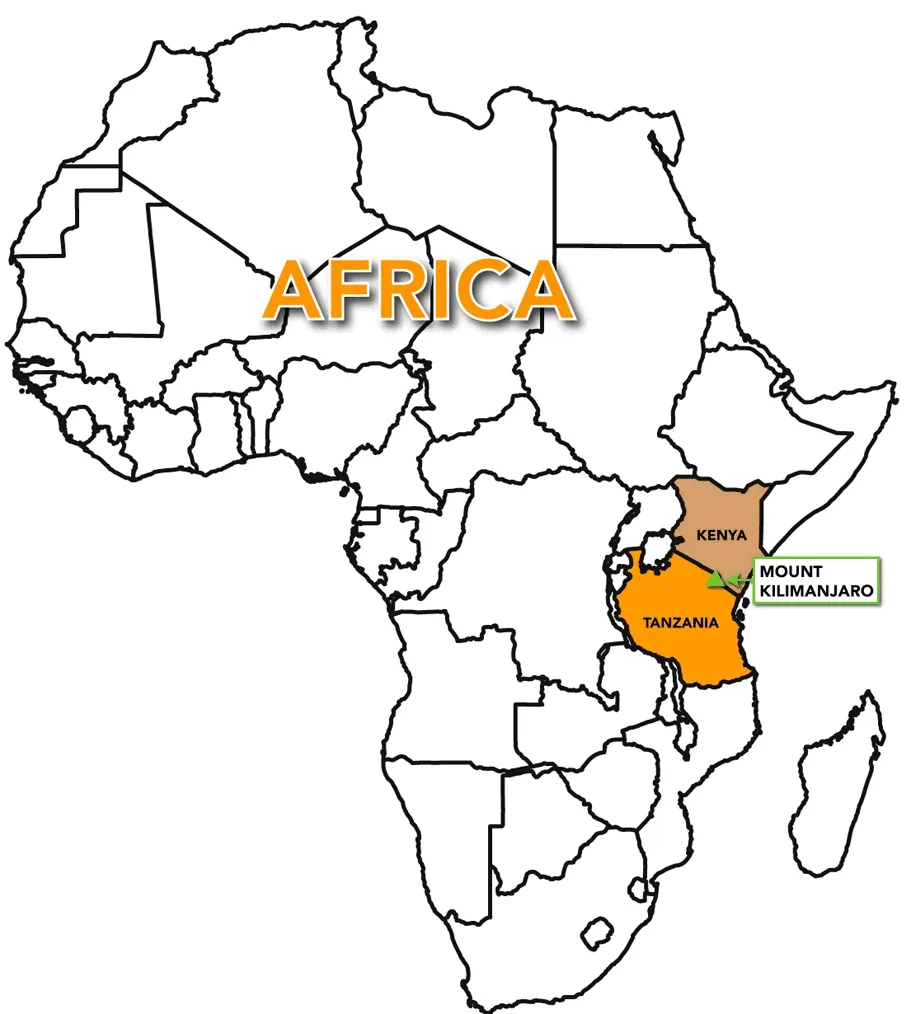 Where is Mt Kilimanjaro Located, and What is it Known For?