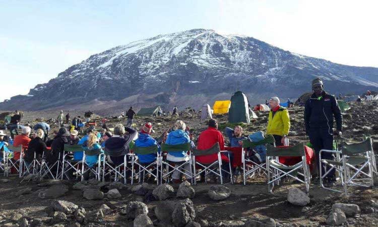 Food on Kilimanjaro